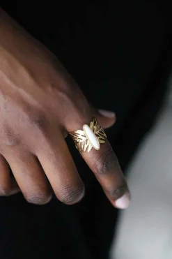 Best Bague Ajustable Blanc Tess Femmes Bague