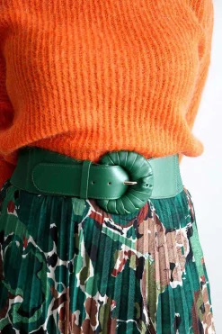 Ceinture Elastique Vert Odessa Femmes Ceinture