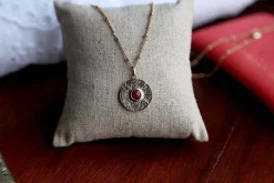 Discount Collier Melanie Rouge Femmes Collier & Sautoir