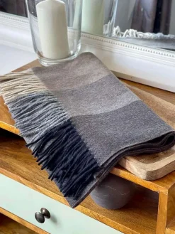Clearance Echarpe Marron Taupe Kendall Homme Echarpe