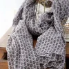 Sale Foulard Homme Bleu Marine Brooklyn Homme Foulard & Chèche Homme