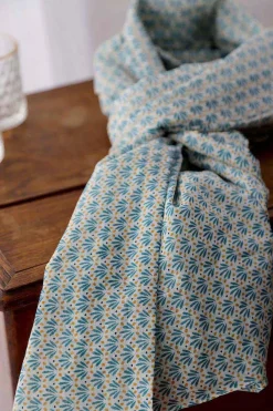 New Foulard Homme Bleu Turquoise Brooklyn Homme Foulard & Chèche Homme