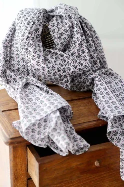 New Foulard Homme Violet / Noir Brooklyn Homme Foulard & Chèche Homme