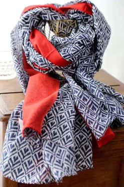 Sale Foulard Rouge Timothy Homme Foulard & Chèche Homme