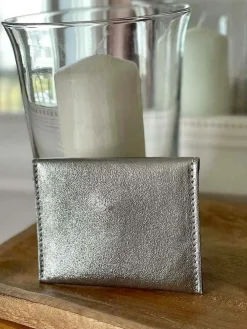 New Porte-Cartes Gris Argent Dexie Femmes Porte-Cartes