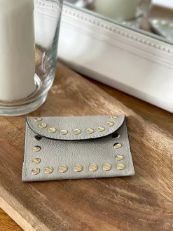 Online Porte-Cartes Gris Taupe Storm Femmes Porte-Cartes