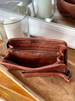 Discount Portefeuille Compagnon Marron Camel Hector Femmes Portefeuille & Compagnon