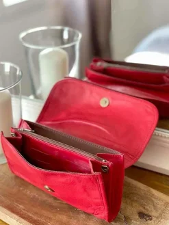 Clearance Portefeuille Compagnon Rouge Maelle Femmes Portefeuille & Compagnon