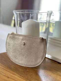 Porte-Monnaie Beige Irise Drita Femmes Porte-Monnaie