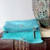 Sale Porte-Monnaie Bleu Awa Femmes Porte-Monnaie