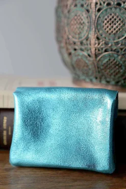 Sale Porte-Monnaie Bleu Awa Femmes Porte-Monnaie