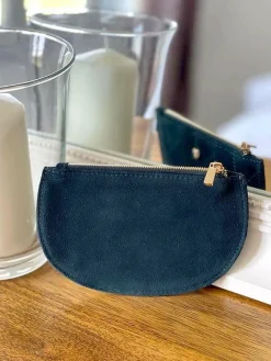Outlet Porte-Monnaie Bleu Petrole Zola Femmes Porte-Monnaie