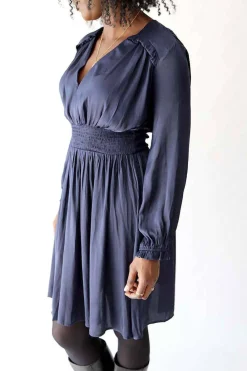 Sale Robe Bleu Phoenix Femmes Robe