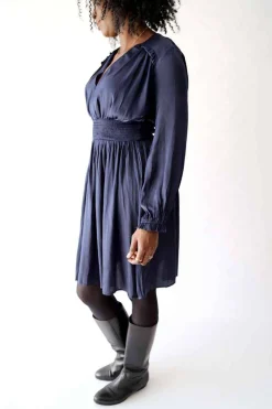 Sale Robe Bleu Phoenix Femmes Robe