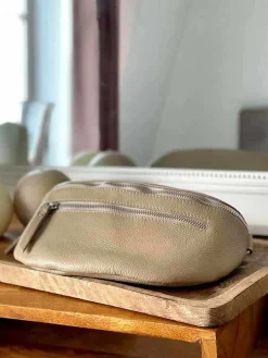 New Sac Banane Beige Ecru Chelby Femmes Sac Banane