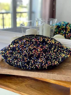 Outlet Sac Banane Bleu Peche A Sequins Xl Laumy Femmes Sac Banane
