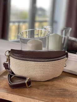 Best Sac Banane Marron Choco Ojala Femmes Sac Banane