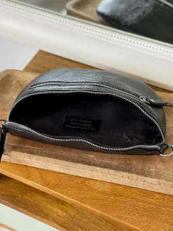 Discount Sac Banane Noir June Femmes Sac Banane