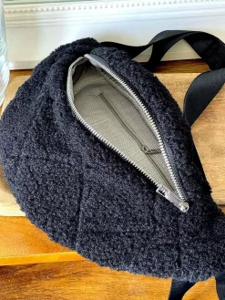 Sac Banane Noir Solvig Femmes Sac Banane