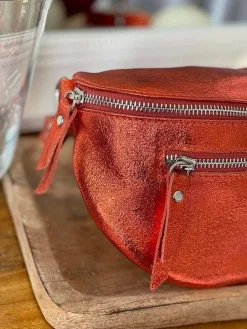 Hot Sac Banane Orange June Femmes Sac Banane