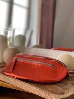 Hot Sac Banane Orange June Femmes Sac Banane