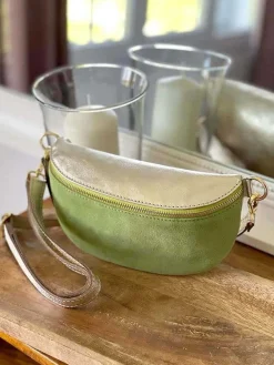 Sac Banane Vert Anis Vaelle Femmes Sac Banane