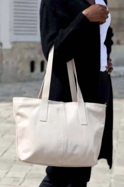 Hot Sac Beige Noemie Femmes Sac Format A4 Et +