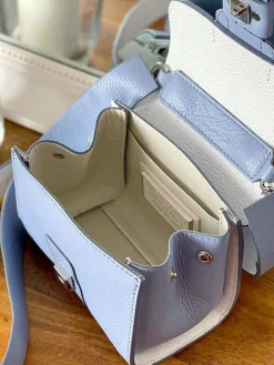 Sac Bleu Ciel Drixy Femmes Sac Porte Epaule Avec Sangle