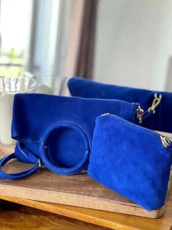 Outlet Sac Bleu Flash Marina Femmes Petit Sac