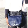New Sac Bleu Petit Stefania Femmes Sac Porte Epaule Avec Sangle