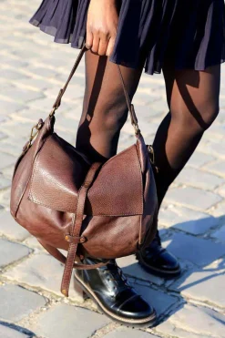 Online Sac Marron Cafe Ninon Femmes Sac Format A4 Et +