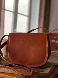 Online Sac Marron Camel Marlow Femmes Sac Porte Epaule Avec Sangle