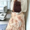 New Sac Marron Chocolat Shannon Femmes Sac Porte Epaule Avec Sangle