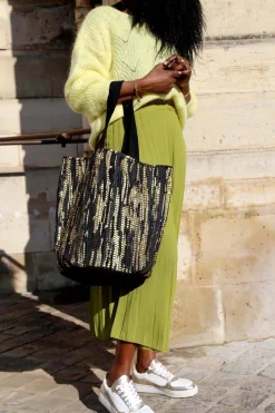 Online Sac Noir Dore Lany Femmes Sac Format A4 Et +