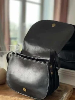 Sac Noir Marlow Femmes Sac Porte Epaule Avec Sangle