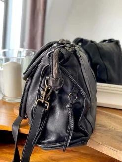 Online Sac Noir Monroe Femmes Sac Porte Epaule Avec Anse