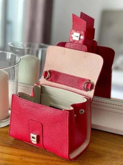 Sale Sac Rouge Drixy Femmes Sac Porte Epaule Avec Sangle