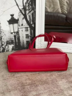 Discount Sac Rouge Erika Femmes Sac Format A4 Et +