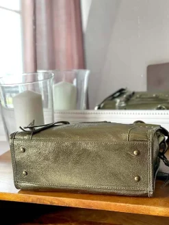 Sale Sac Vert Anis Fabiola Femmes Sac Porte Epaule Avec Sangle
