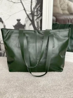 Online Sac Vert Bouteille Noemie Femmes Sac Format A4 Et +