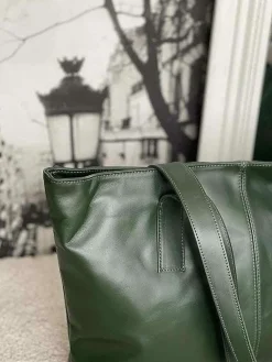 Online Sac Vert Bouteille Noemie Femmes Sac Format A4 Et +