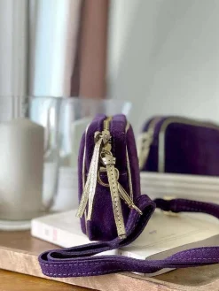 Online Sac Violet Jasmyne Mini Femmes Sac Porte Epaule Avec Sangle