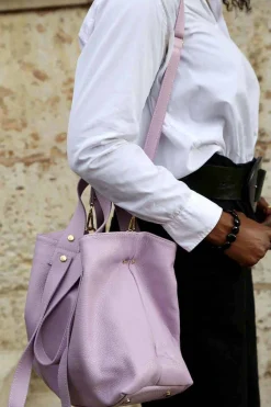 Outlet Sac Violet Lilas Olympe Femmes Sac Format A4 Et +